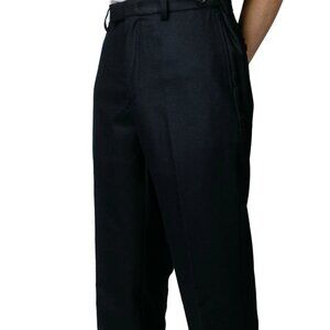 Beams Plus | Ivy Trousers Ankle-Cut Flannel Navy | Size M